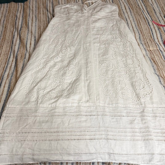 Magaschoni elegant White Lace Dress IDENTICAL TO ALC - Picture 8 of 15